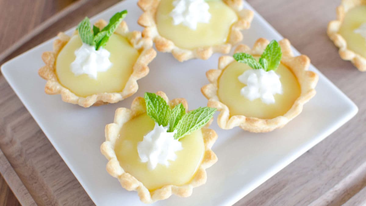 Mini Mojito Tarts